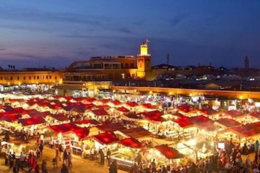 Appartement Funny House A Place Jamaa El Fna De Marrakech Marrakesh Exteriör bild